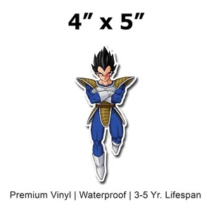 Anime Fighter Dragon Cartoon Vinyl Bumper Waifu Sticker Manga Waterproof - Foto 1 di 2