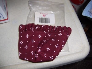 LONGABERGER BASKET LINER TRADITION RED 1997 HORIZON OF HOPE - Picture 1 of 2