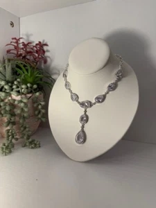 Park Lane "Vegas" Necklace – Glamorous Crystal Y-Drop Statement Jewelry - Picture 1 of 4
