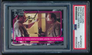 1991 Impel Terminator 2: Judgement Day #40 Dan Stanton signed auto PSA/DNA - Picture 1 of 4