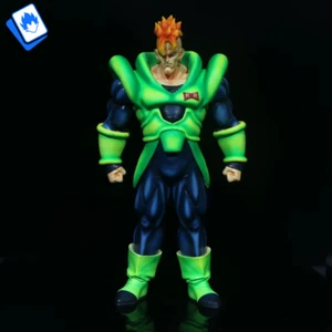 Action Figure Dragon Ball Z Android C-16 Cyborg 41cm STATUA DA COLLEZIONE Anime - Afbeelding 1 van 6