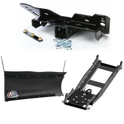 Kit quitanieves KFI Products para Polaris Ranger 700 2009 con hoja Pro-Poly de 60" Foto 1 de 4
