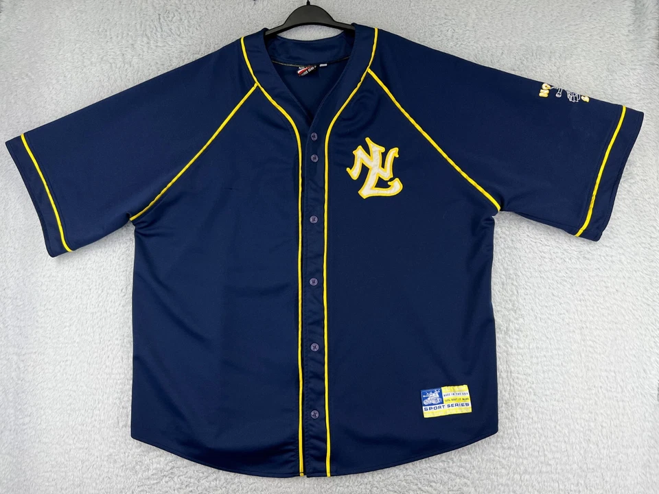 VINTAGE No Limit Records Jersey Mens 3XL XXXL Blue Hip-Hop Master P 90's Rap - Image 1 of 4