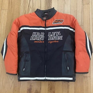 Chaqueta Harley Davidson HD Moto Haddad Cremallera Acolchada M 12/14 - Imagen 1 de 9