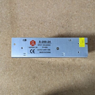 3D Printer Artillery Sidewinder X1 Genius S-200-24 Power Supply PSU - Image 1 of 3