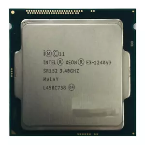 Intel Xeon E3-1240 v3 3.4 GHz Quad-Core 8-Thread 8M 80W LGA 1150 CPU Processor - Picture 1 of 4