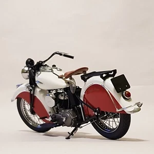 1/12 scale 1940 Indian Sport Scout American classic diecast motorcycle model - Picture 1 of 20