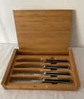 Edelstahl Tranchier-Set von Berndorf aus zwei Messern und Gablen inklusive Box