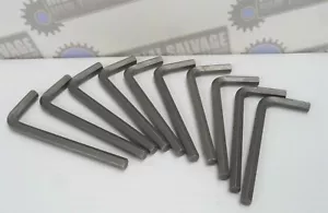 Lot of 10- BONDHUS, 48311, 7/32" Hex Temper Resist. L Wrench w/ ProGuard Finish - Picture 1 of 7