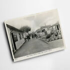 A4 Print - Vintage Sussex - Main Ave, Pontin's Ideal Holiday Chalets (B)