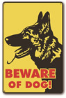 Beware Of Dog Attention Aux Chien Metal Plates Sign Wall Decor Home Bar Pub Deco