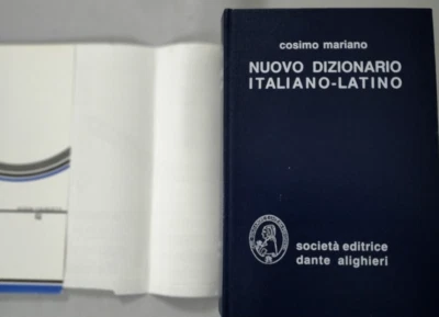 Cosimo Mariano, Dizionario Italiano Latino, Società  Editrice Dante Alighieri - Immagine 1 di 4