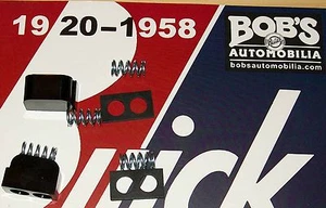 1937-1939 BUICK DOOR JAMB WEDGE SPRING AND BUMPER SET 8 PCS - Bild 1 von 1