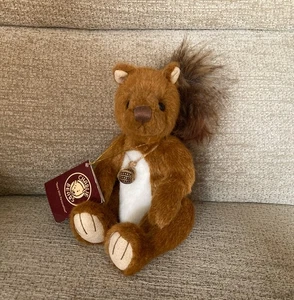 Charlie Bears Berwick Squirrel Plush Soft Toy Teddy - Picture 1 of 10