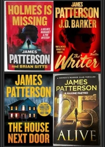 4 Hardcover Books by James Patterson: Lot Of 4 / Like New - Picture 1 of 5