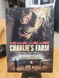 Charlie's Farm (DVD 2015) Australian Indie Horror Slasher Tara Reid W/ Slipcover - Foto 1 di 11