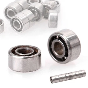 Hot 10x MR52zz Open Miniatur Lager Kugel Mini Handlager Spinner 2x5x2.5mm - Picture 1 of 8