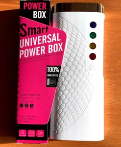 Powerbank 12000 mAh Weiß – 3x USB – Mobile Ladegerät – Neu & OVP - Bild 1 von 3