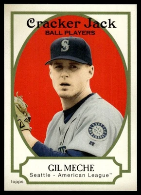 2005 Topps Cracker Jack Gil Meche Seattle Mariners #28 - Image 1 of 2