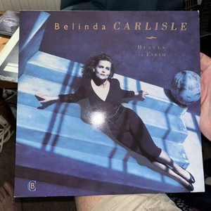 BELINDA CARLISLE heaven on earth LP V2496, vinyl, album, uk, 1987 gorgeous - Imagen 1 de 8