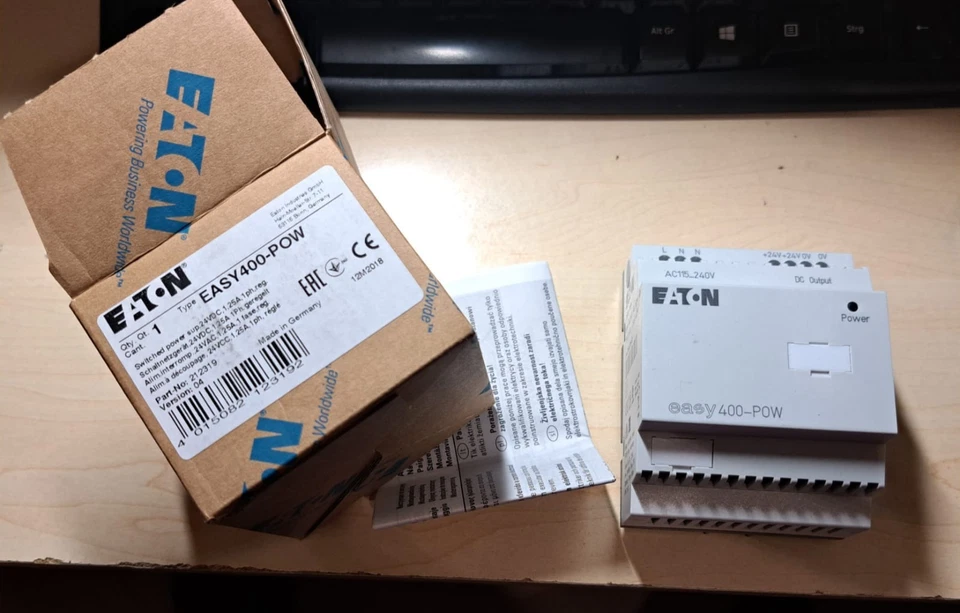 Eaton, Moeller ,Easy400-POW, Neu, OVP, Garantie,Rechnung. - Image 1 of 1