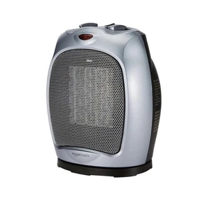 Amazon Basics Oscillating Ceramic Space Heater With Adjustable Thermostat 1800W - Picture 1 of 9