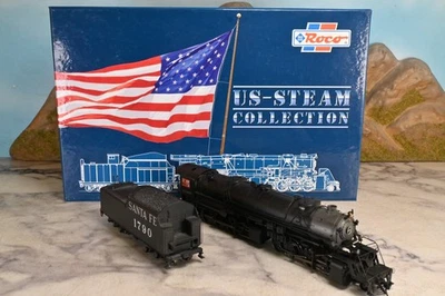 Roco 63351 H0 Br. 1790 Dampflok der A.T.&S.F. mit DSS (I470) - Bild 1 von 4