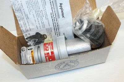 ⭐NUEVO EN CAJA⭐Appleton ACP6034BC 60-Amp Pin&Sleeve Plug 600V 3W 4P 60A NOS 🔴USA🔵 Foto 1 de 4