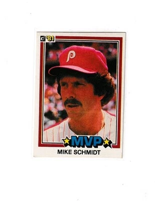 1981 Donruss Mike Schmidt NM+ Condition Combined Shipping Available  - Image 1 of 2