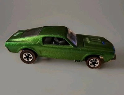 Carro Hot Wheels Redline Vintage Series 2 Exclusive Spectra Green 68 Mustang Cb38 - Imagem 1 de 4