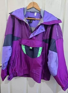 Chaqueta Pullover Nevica US 12 / AUS 16 Bloques de Colores Para Hombre Vintage Años 90 Esquí Nieve - Imagen 1 de 12