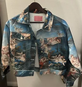 AZALEA WANG RENN OVERSIZE CROP JACKET - Picture 1 of 4