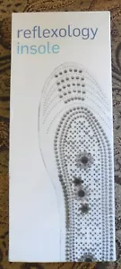 New Reflexology Magnetic Shoe Insoles Trim to Fit Sizes 5-11 1 Pair. Unisex - Picture 1 of 3