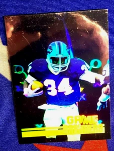 Vintage 1991 Buffalo Bills Thurman Thomas Hologram "Game Breaker" - Picture 1 of 3