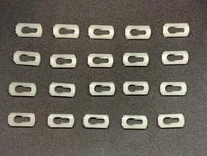20x Chevy Pontiac Olds Buick Cadillac Belt Reveal Trim Molding Clips 1968 on - Picture 1 of 6