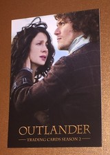 OUTLANDER JAIME & CLAIRE FRASER Cryptozoic SDCC 2017 Comic Con Card P9 RARE MINT