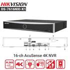 Hikvision DS-7616NXI-K1 16 Channel NVR Video Audio Recorder Facial Recognition