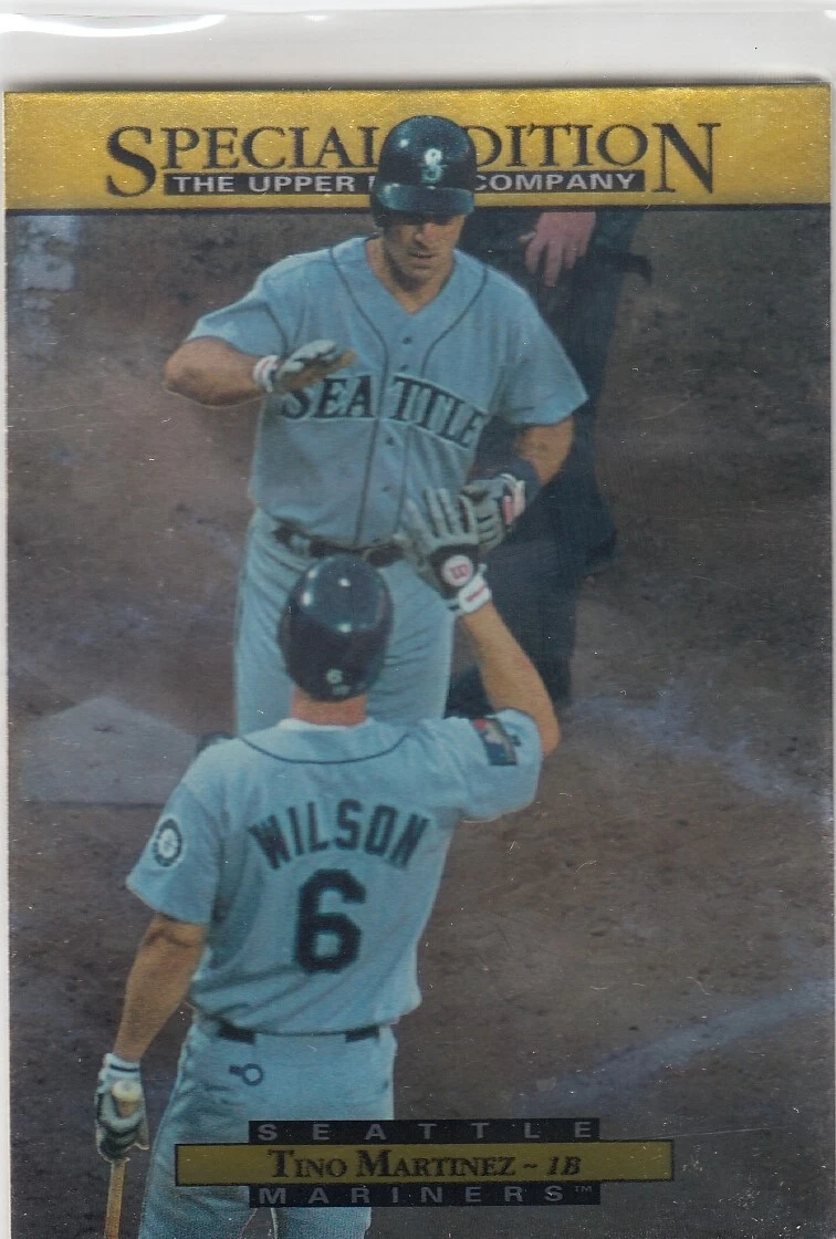 TINO MARTINEZ UPPER DECK UD SPECIAL EDITION GOLD FOIL MARINERS #256 1995 95
