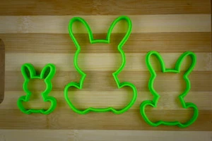 Kaninchen sitzend - Relaxhase - Ausstechform Multi-Size - Bild 1 von 10