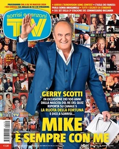 TV SORRISI CANZONI 19/2024 GERRY SCOTTI DIACO LIORNI MIKE BONGIORNO EUROVISION - Foto 1 di 1