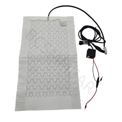 Cojín térmico de asiento de fibra de carbono 1 pieza almohadilla para elemento calefactor para motocicleta Foto 1 de 4