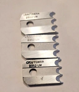 Sears Taglierina per modanatura artigianale 9-2352 1/4" profilo tripla perline nuovo - Foto 1 di 3