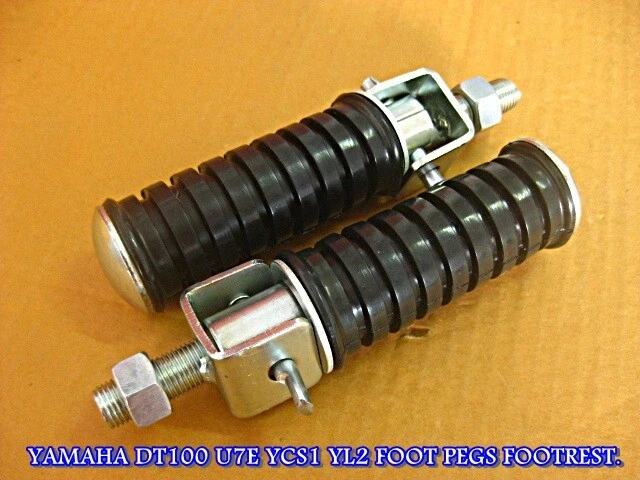 Fit YAMAHA DT100 U7E YCS1 YL2 YL2C REAR PILLION FOOT PEGS FOOTREST 全新 [sa738] — 第 1/4 张图片