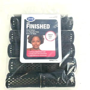 Rodillos y alfileres de malla para mujer Goody tan terminados 10 piezas negros voluminoso aspecto nuevos - Imagen 1 de 7