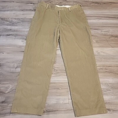 Pantalones de pana Orvis para hombre 36 beige chinos de pierna recta Foto 1 de 4