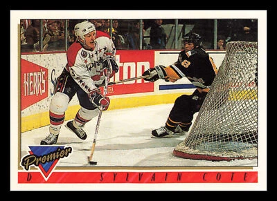 Sylvain Cote #138 1993-94 Topps Premier Washington Capitals Hockey - Image 1 of 2