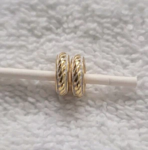 Brighton Lot of 2 Molly Spacers Gold/White NWOT Retired/Discontinued - Picture 1 of 4
