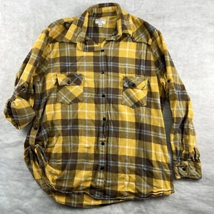 MATCHSTICK Argus Damen kariertes Hemd Flanell L/S Knopf Rollärmel/Seiten XXL - Bild 1 von 10