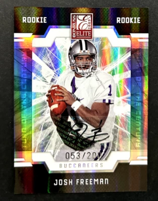 2009 Panini Donruss Elite - Josh Freeman #152 Kansas State Wildcats RC AUTO /200 - Image 1 of 2