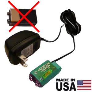 9 Volt Batterie Eliminator - AC betrieben (Allzweck) - Bild 1 von 4